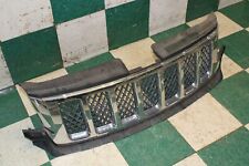 Note11-13 Grand Cherokee Overland Chrome Grille Black Cross Hatch Upper Grill