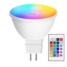 Rgb Gu10 Led Light Bulbs Remote Control Color Changing Dimmable Spot Light Bulb