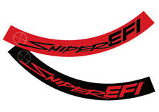 Air Cleaner Ribbon Decal Holley Sniper Efi You Get 1 Red 1 Black