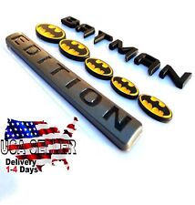 Batman Family Edition Emblem Tailgate Off Road 4x4 Car Truck Logo Decal Sign