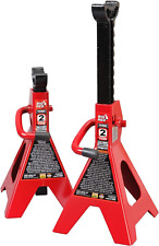Big Red At42002r Torin Steel Car Jack Stands 2 Ton 4000 Lb Capacity Red 1