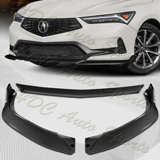 For 2023-2024 Acura Integra Tr-style Carbon Painted Front Bumper Lip Spoiler