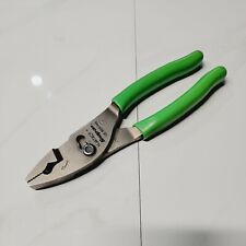 Snap On 47acfg Combo Slip Joint Pliers Green - Excellent Condition