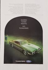 1970 Ford Thunderbird Automobile Car Cruise-o-matic Transmission Print Ad