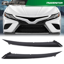 Fit For 2018-2020 Toyota Camry Sexse Front Primed Bumper Grille Trim Molding