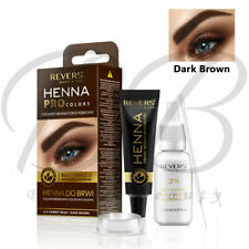 Revers Henna Eyebrows Tint Professional Brow Dye Cream Black Brown Graphite 15ml