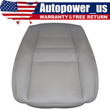 For 2002-2007 Ford F250 F350 Lariat Driver Bottom Leather Seat Cover Gray