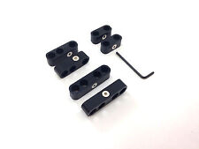 Aluminum Spark Plug Wire Separators Dividers 8.5mm 8.8mm 9mm 9.5mm 10mm Black 6