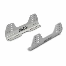 Sparco 004903 Seat Mount Side Mount Hardware Included Silver Anodized Pair