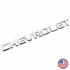 For Chevy Chevrolet Rear Lifgate Letter Badge Nameplate Logo Emblem Chrome Sport