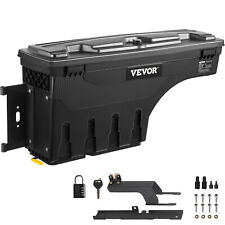 Vevor Truck Bed Storage Box Lockable Pivot Driver Side For 2015-2020 Ford F150