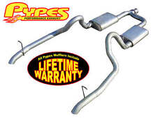 1998-2004 Mustang V6 3.8 Pypes 2.5 Stainless Cat Back Dual Exhaust System Kit