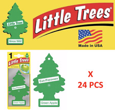 Green Apple Little Trees Freshener Air Tree 10316 Made In Usa Pack Of 24