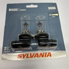 Sylvania 9006 Basic Halogen Headlight Bulbs 2-pack New