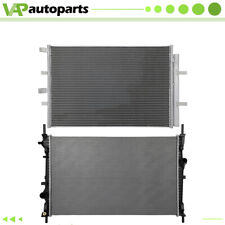 For 15-19 Ford Transit 150 250 Aluminium Radiator Condenser Cooling Assembly