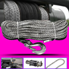 38x100ft Synthetic Winch Rope 22046lbs Recovery Cable Winch Line Truck Suv