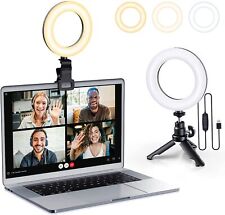 Ring Light For Zoom Meeting Youtube Vlog Makeup Monitor Live Broadcast Clip On