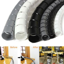 1025mm Cable Spiral Wrap Tidy Cord Wire Banding Loom Storage Organizer Too-
