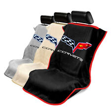 Protective Cloth Seat Cover Towel For Chevy Corvette C6 Logo From Seat Armour