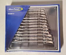 New Blue Point 12 Pc 12pt Metric 15 Offset Ratcheting Combo Wrench Set Boerm712