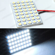 1x White Led Panel 40-smd Dome Map Door Light Super Bright 31