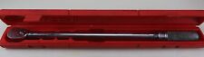 Snap-on Qd3r250 12 Drive 50-250ft-lb Adjustable Click Type Fixed Torque Wrench