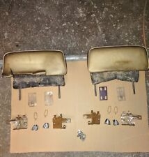 66-67 Gm A-bodychevelle Gto442 Oem Optional Front Seat Headrests Whardware
