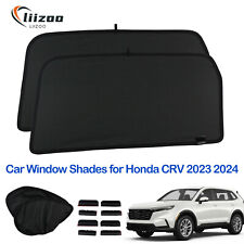 2pcs Car Window Sun Shades For Honda Crv 2023 2024 Rear Side Sun Shade Blocker