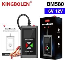Kingbolen Bm580 Car Battery Tester 6v 12v Auto Charging Cranking Test Analyzer