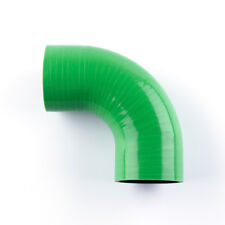 Green 4 To 4 90 Degree Reducer Intake Silicone Hose 102mm Turbo Coupler Pipe