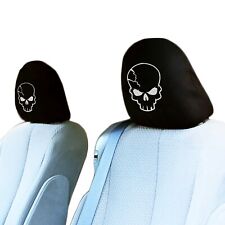 For Chevy New Pair Design Logo No7 Car Seat Truck Headrest Covers Made In Usa