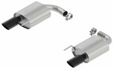 Borla 11895bc Atak Axle-back Exhaust W Black Tips For 2015-2017 Mustang Gt 5.0l