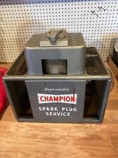 Vintage Dependable Champion Spark Plug Service Cleaner Tester Machine