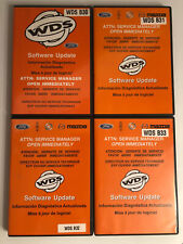 Ford Mazda Rotunda Diagnostic Wds Software Update Cd Lot Of 4 In Cases