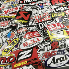 120pcs Mixed Stickers Motocross Motorcycle Car Atv Racing Bike Helmet Decals Lot