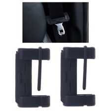 2x Car Seat Belt Buckle Clip Silicone Anti-scratch Protector Safety Cover Decor