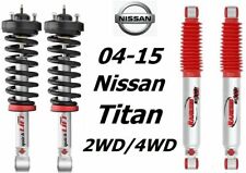 Rancho Quicklift Front Struts Rs9000xl Rear Shocks For 2004-2015 Nissan Titan