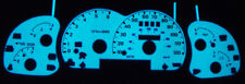 1998-2001 Ford Explorer Ranger W Tach Glow Gaugeface Overlay