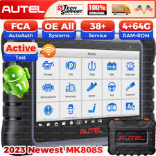 2023 Autel Maxicom Mk808s Bidirectional Car Diagnostic Scanner Tool Key Coding