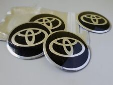 3 Set Of 4 Pcs Toyota Center Wheel Cap Stickers Decal Rims Emblem Logo 56 Mm