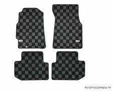 P2m Checkered Flag Race Carpet Fr Floor Mats For Acura Integra Dc2 94-01 New