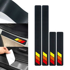 4x For Toyota Accessories Car Door Sill Plate Protector Scuff Entry Guard Cover