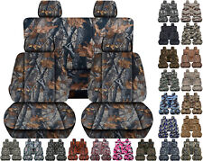 Camouflage Car Seat Covers Fits 2019 To 2021 Ford F150 Truck Seat Covers