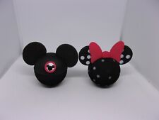 Mickey Minnie Mouse Set Car Auto Antenna Topper Polkadot Club Ear Accessories