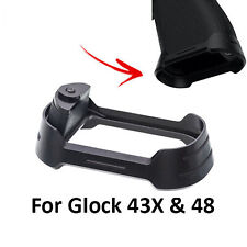 Black Flared Aluminum Magwell For Glock 43x48 G43x G48