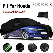 Car Cover All Weather Protection Dust Rain Resistant Waterproof For Honda Accord