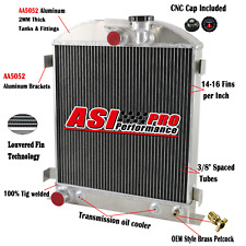 4 Row Radiator For 1930-1932 Ford Model A Aa B Sedan Delivery 3.3l L4 Gas At