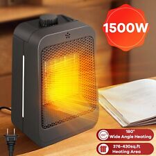 1500w Electric Space Heater Ptc Ceramic Fast Heating Quiet Safety Heaterfan Us