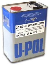 U-pol 2892 41 Euro Spotpanel Clearcoat Auto Body Restoration Gallon
