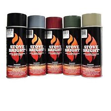 Stove Bright High Temperature Stove Chimney Fireplace Paint 12oz. Aerosol Can
